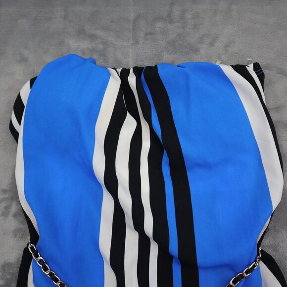 Chocolate Shirt Womens S Multicolor Striped Pullover Built In Bra Tube Top - Picture 9 of 16